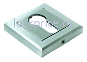 Картинка Накладки на ключевой цилиндр Morelli MH-KH-S SC/CP Цвет - Матовый хром/полированный хром